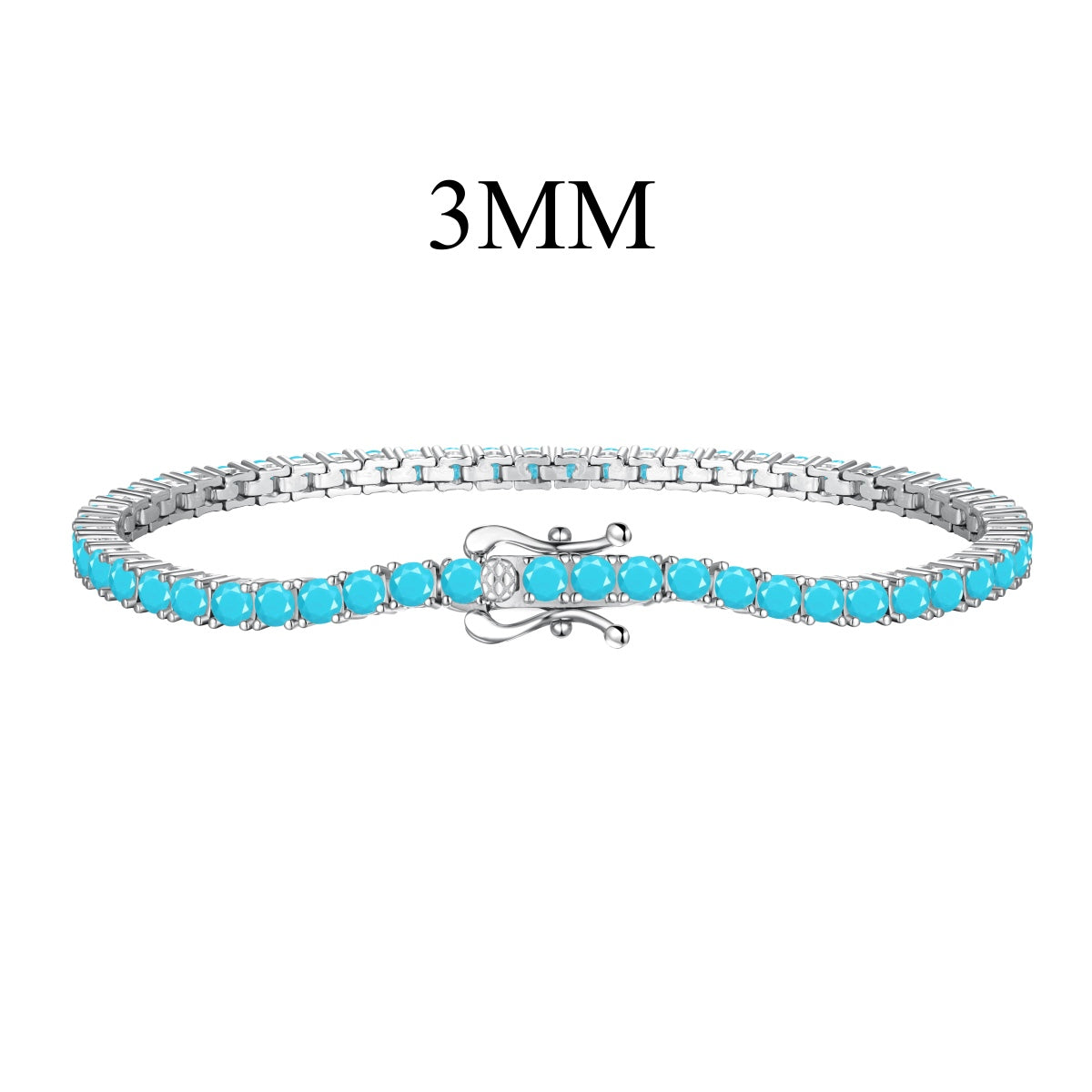 [LuckyStar]Dainty Charming Round Cut Tennis Bracelet