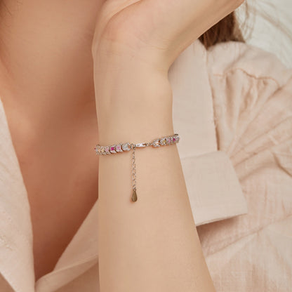 [LuckyStar]Delicate Colorful Multi Cut Daily Bracelet