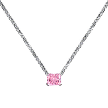 [LuckyStar]4.0 Carat Elegant Radiant Cut Necklace