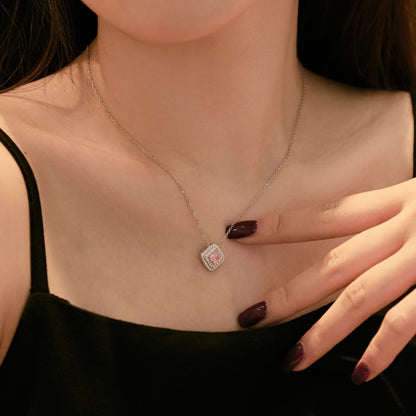 [LuckyStar]Sparkling Asscher Cut Necklace