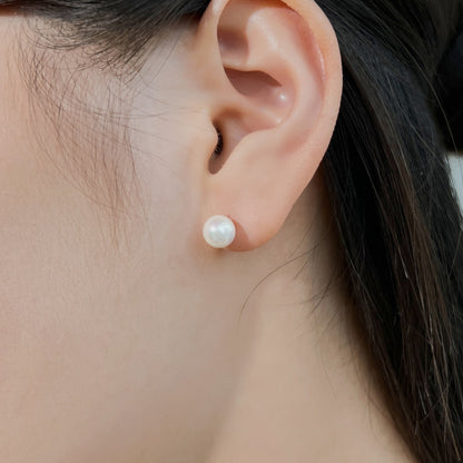 [LuckyStar]Delicate Pearl Earrings