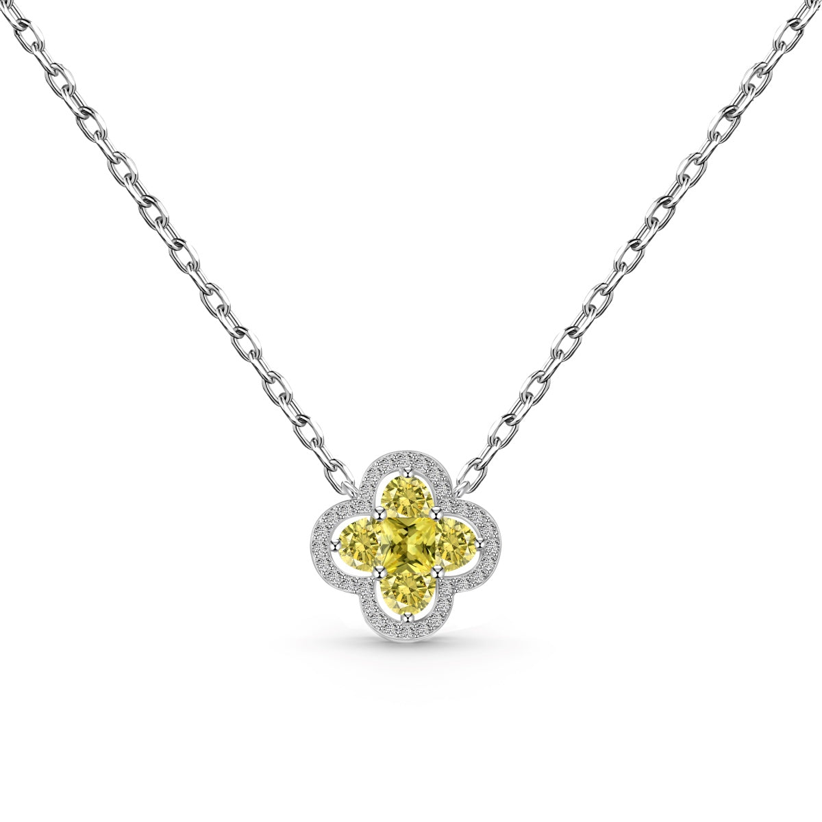 [LuckyStar]Spliced Lucky Four-Leaf Clover Versatile Necklace