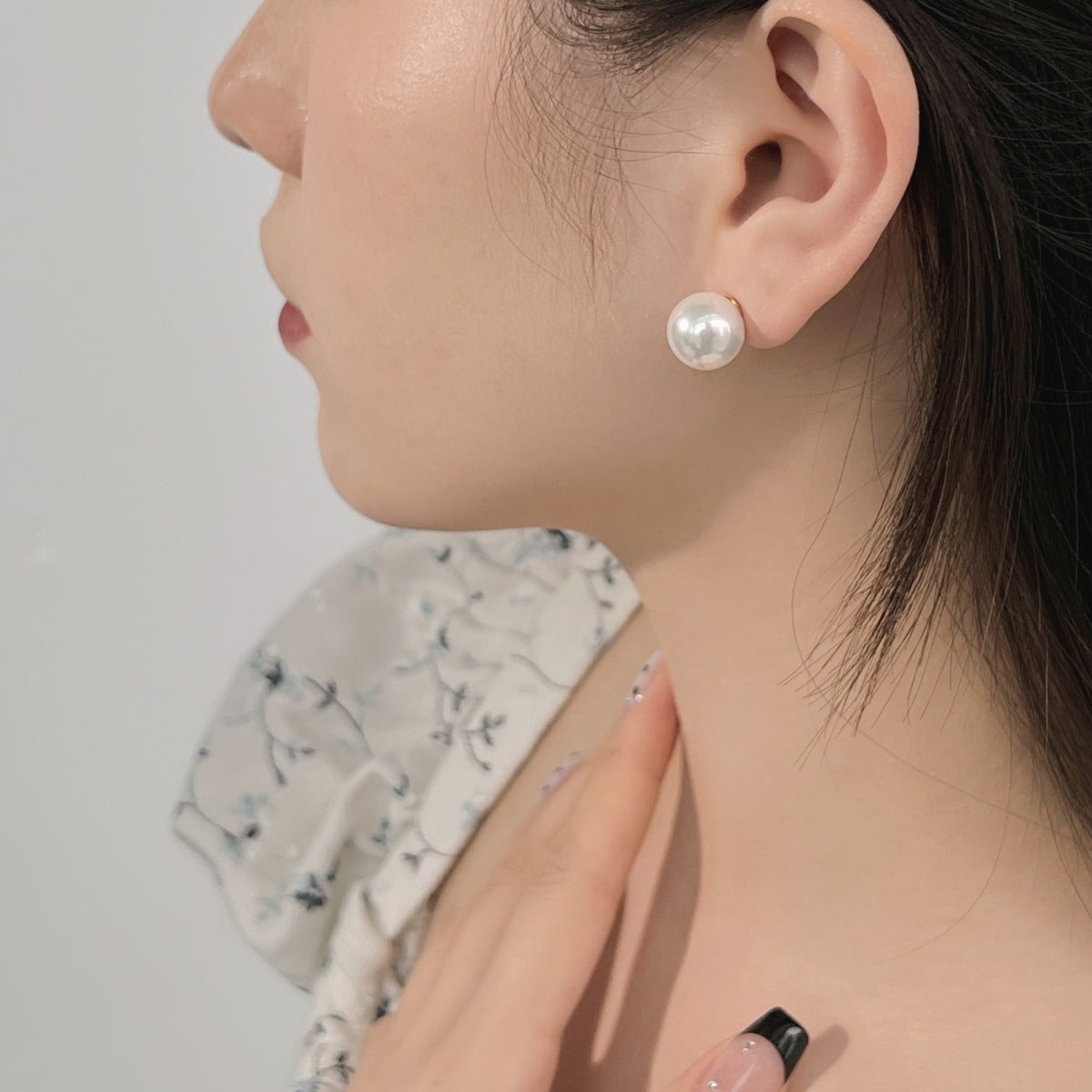 [LuckyStar]Delicate Pearl Earrings