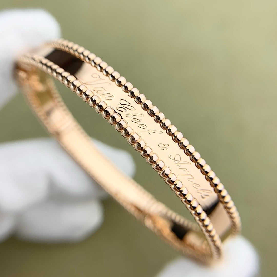 [LuckyStar]CLOVER BRACELET ENGRAVING SERIES