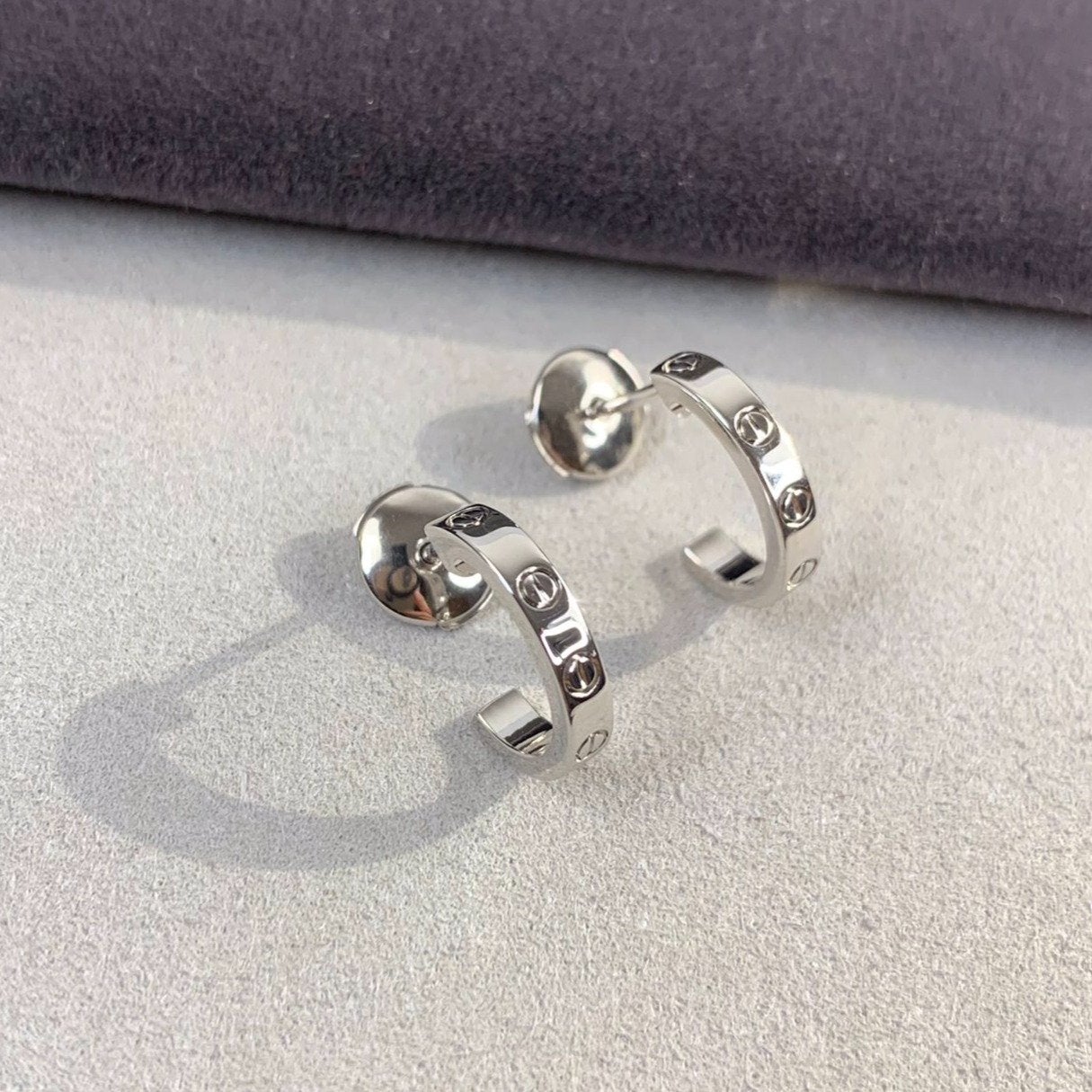 [LuckyStar] LIEBE OHRRINGE 2,65MM SILBER 