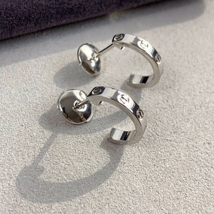 [LuckyStar] LIEBE OHRRINGE 2,65MM SILBER 