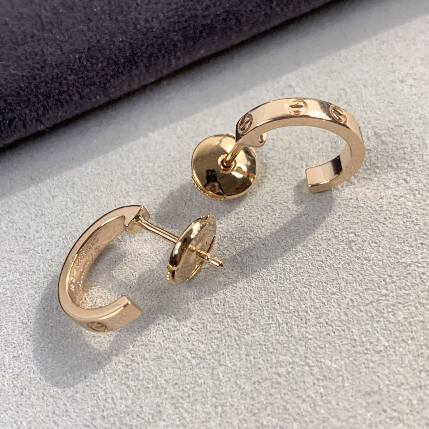 [LuckyStar] LIEBE OHRRINGE 2,65MM ROTGOLD 