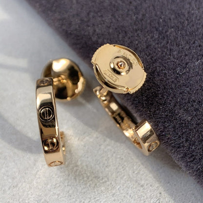 [LuckyStar] LIEBE OHRRINGE 2,65MM ROTGOLD 