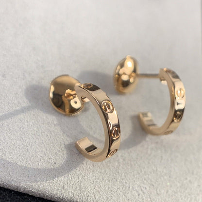 [LuckyStar] LIEBE OHRRINGE 2,65MM ROTGOLD 