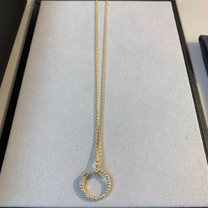 [LuckyStar]JUSTE HALSKETTE GOLD DIAMANTEN 