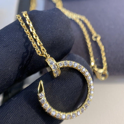 [LuckyStar]JUSTE HALSKETTE GOLD DIAMANTEN 