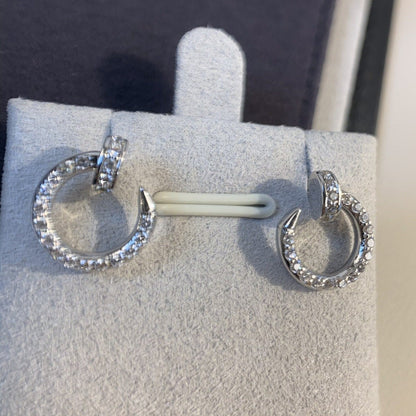 [LuckyStar]JUSTE OHRRINGE SILBER DIAMANTEN 