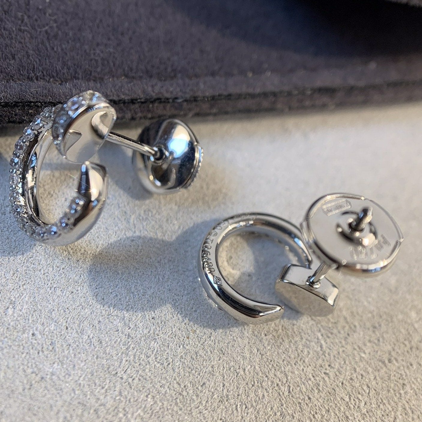 [LuckyStar]JUSTE OHRRINGE SILBER DIAMANTEN 