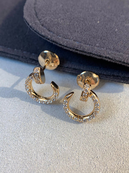 [LuckyStar]JUSTE OHRRINGE GOLD DIAMANTEN 