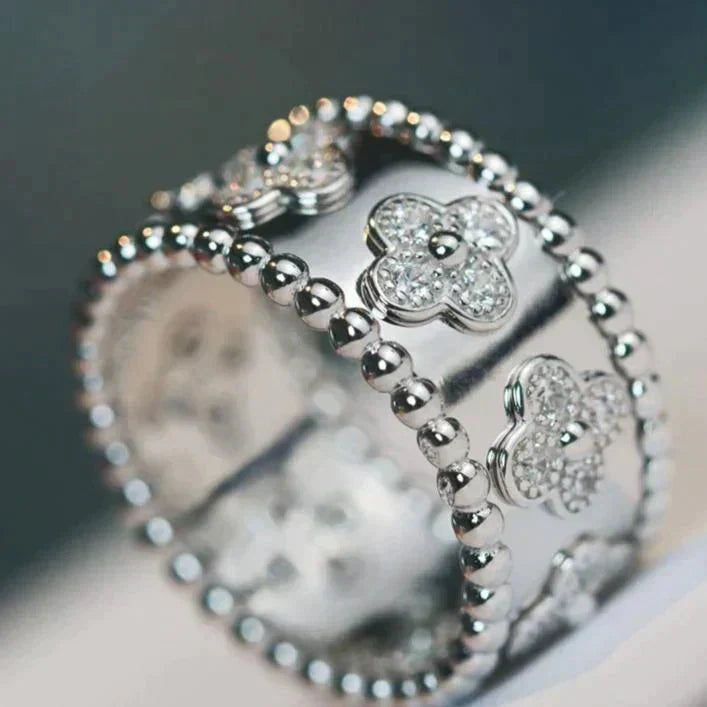 [LuckyStar] KLEEBLATT-KALEIDOSKOP-RING 10MM