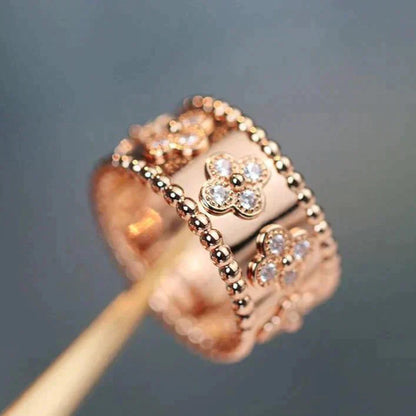 [LuckyStar] KLEEBLATT-KALEIDOSKOP-RING 10MM