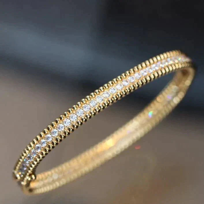 [LuckyStar]PERLEE DIAMANTENARMBAND 1 REIHE 