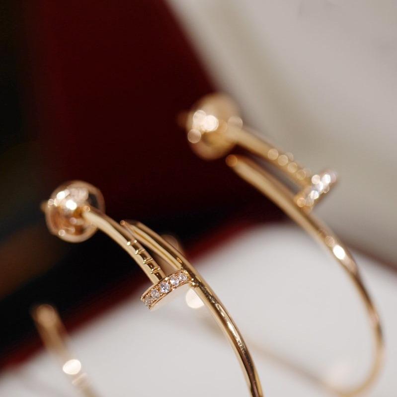[LuckyStar]JUSTE OHRRINGE DIAMANTEN 1,8 MM 