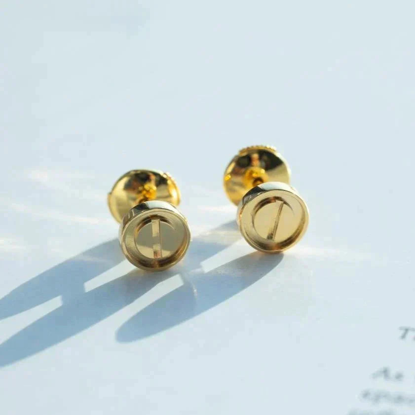 [LuckyStar] LIEBE OHRRINGE GOLD 10MM