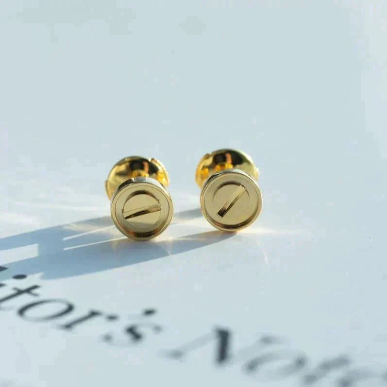[LuckyStar] LIEBE OHRRINGE GOLD 10MM