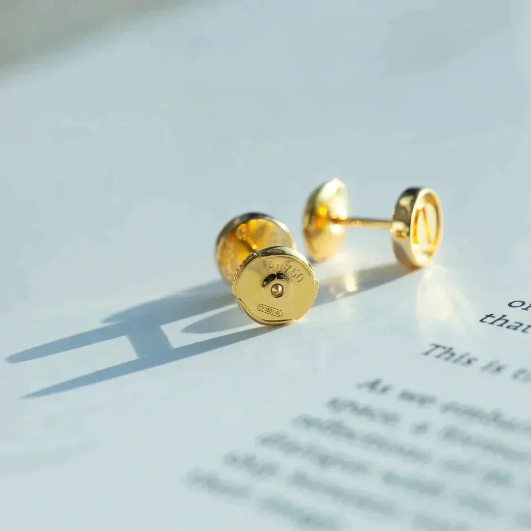 [LuckyStar] LIEBE OHRRINGE GOLD 10MM