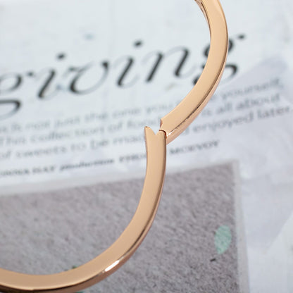 [LuckyStar] DREAM ARMBAND OFFEN ROSA GOLD MOP DIAMANT