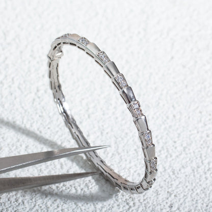 [LuckyStar]SERPENTI ARMBAND SILBER DIAMANT