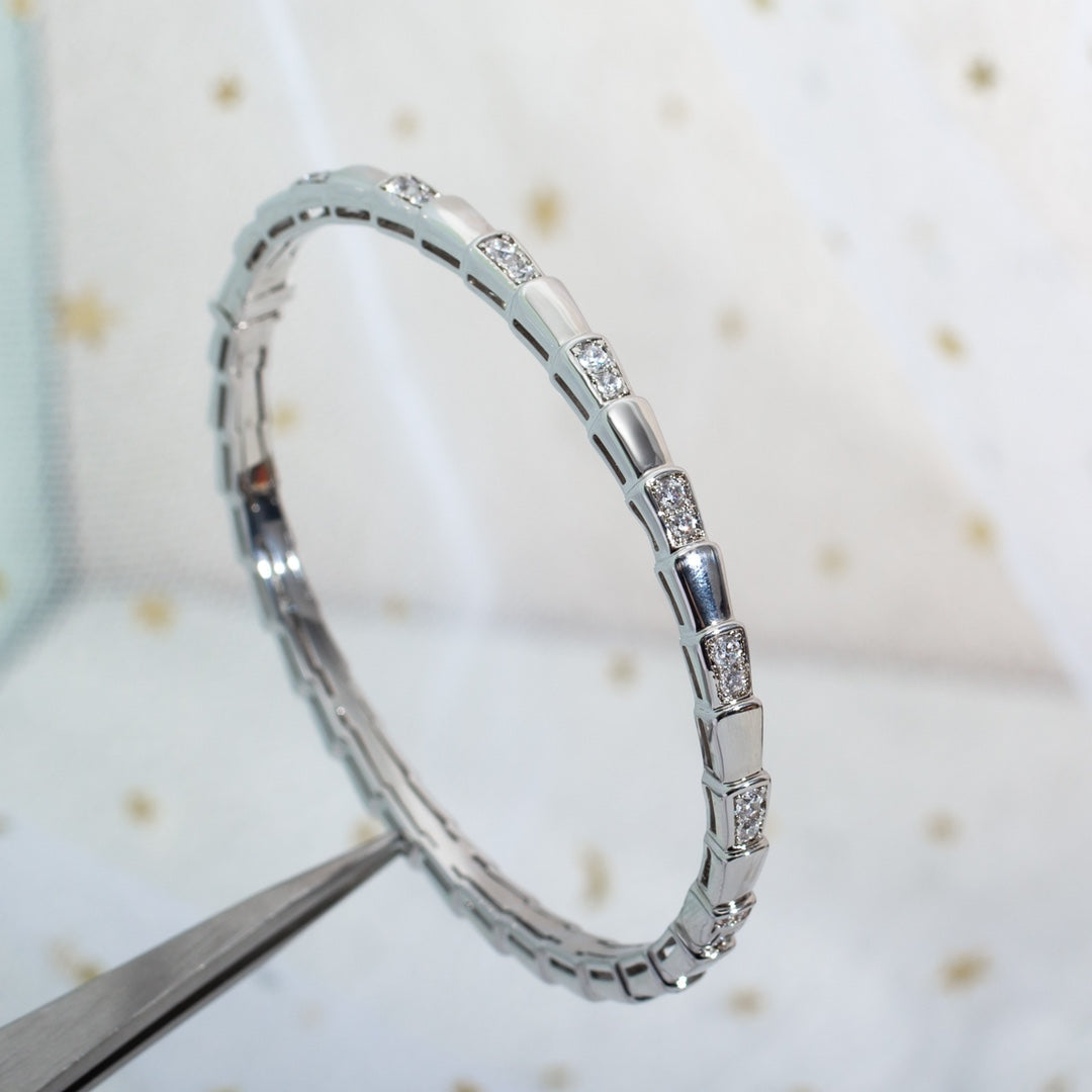 [LuckyStar]SERPENTI ARMBAND SILBER DIAMANT