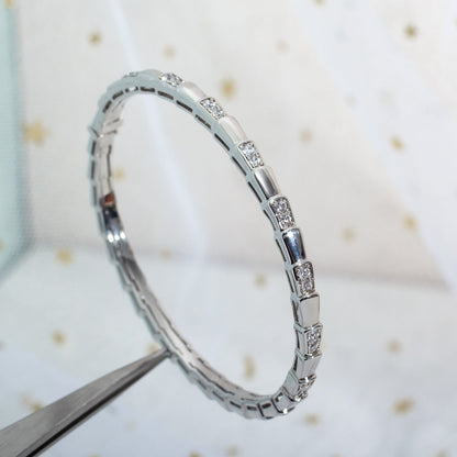 [LuckyStar]SERPENTI ARMBAND SILBER DIAMANT