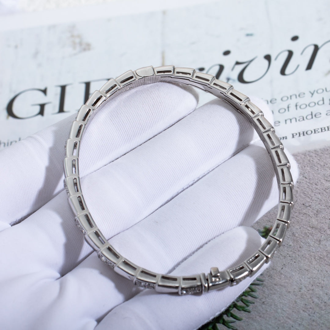 [LuckyStar]SERPENTI ARMBAND SILBER DIAMANT