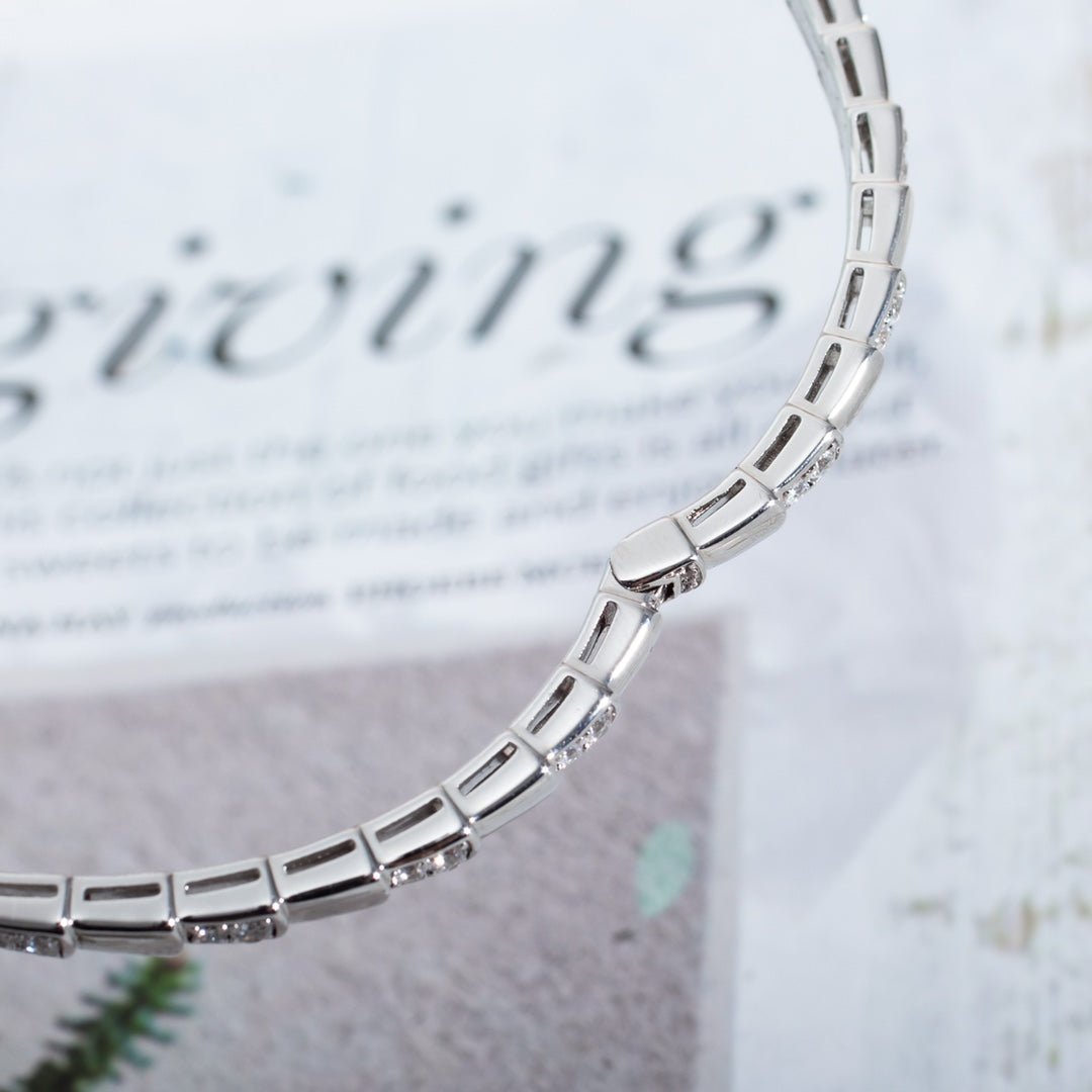 [LuckyStar]SERPENTI ARMBAND SILBER DIAMANT