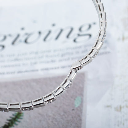[LuckyStar]SERPENTI ARMBAND SILBER DIAMANT