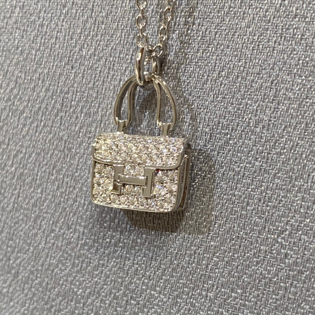 [LuckyStar]CONSTANCE ANHÄNGER DIAMANT HALSKETTE 