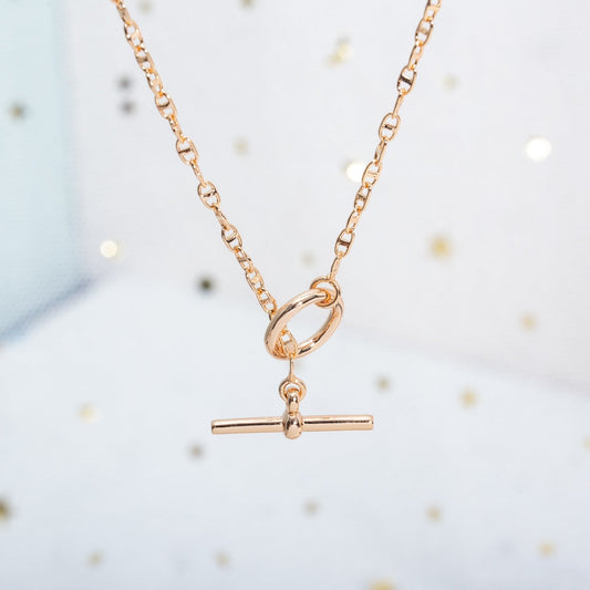 [LuckyStar]ECHAPPEE HALSKETTE ROSA GOLD
