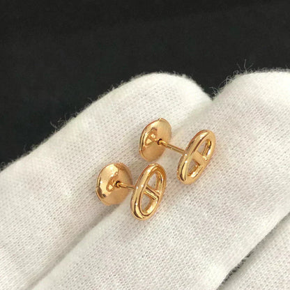 [LuckyStar]KLEINE OHRRINGE IN GOLD UND SILBER