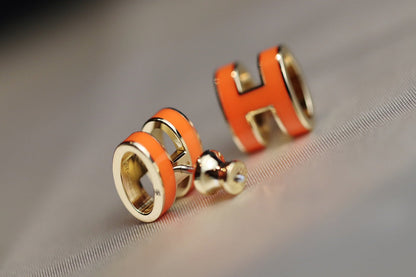 [LuckyStar] MINI POP H OHRRINGE ORANGE