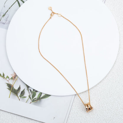 [LuckyStar]SERPENTI ROTGOLD-HALSKETTE MIT DIAMANT