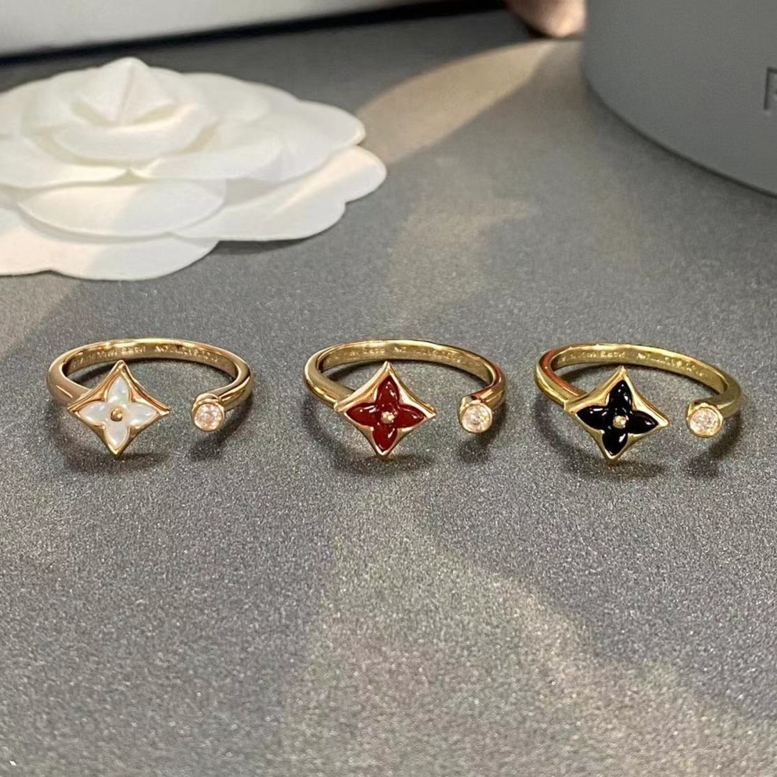 [LuckyStar] STAR 1 DIAMANT OFFENER RING