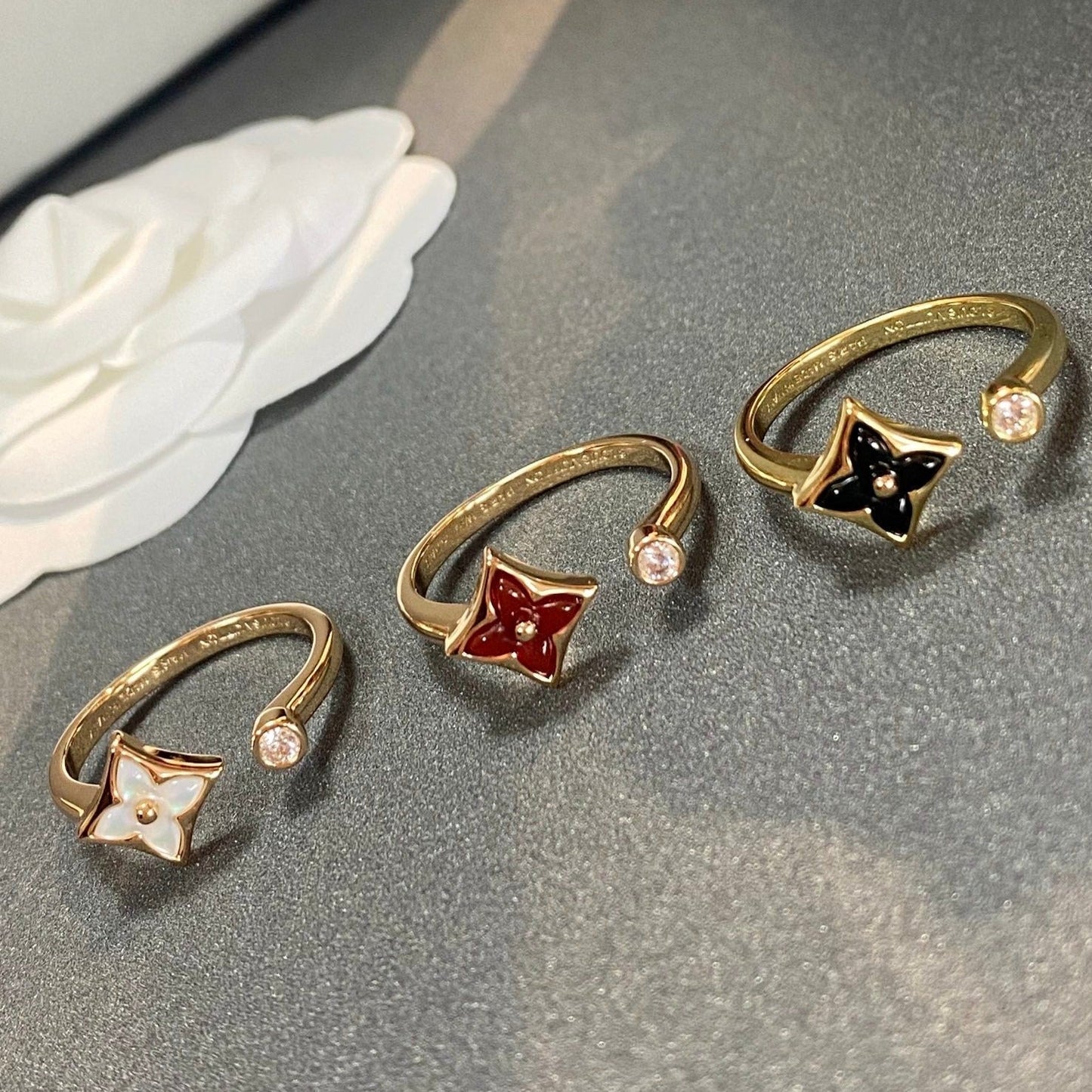 [LuckyStar] STAR 1 DIAMANT OFFENER RING