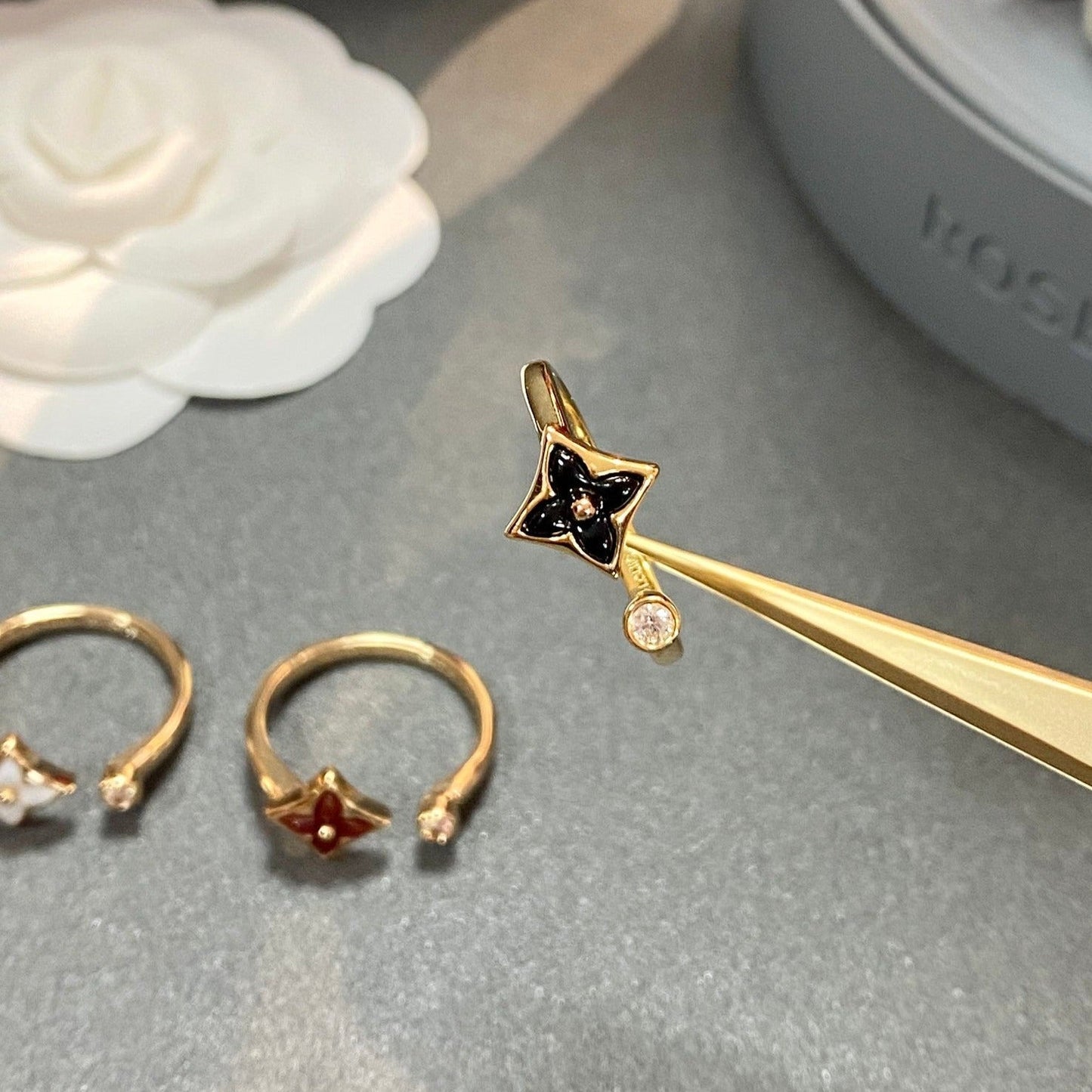 [LuckyStar] STAR 1 DIAMANT OFFENER RING