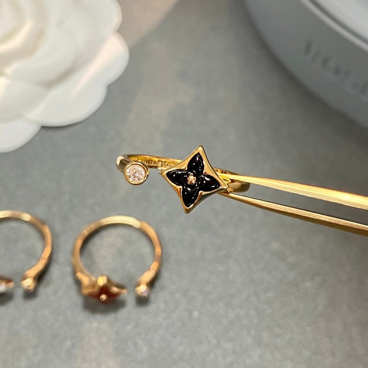 [LuckyStar] STAR 1 DIAMANT OFFENER RING