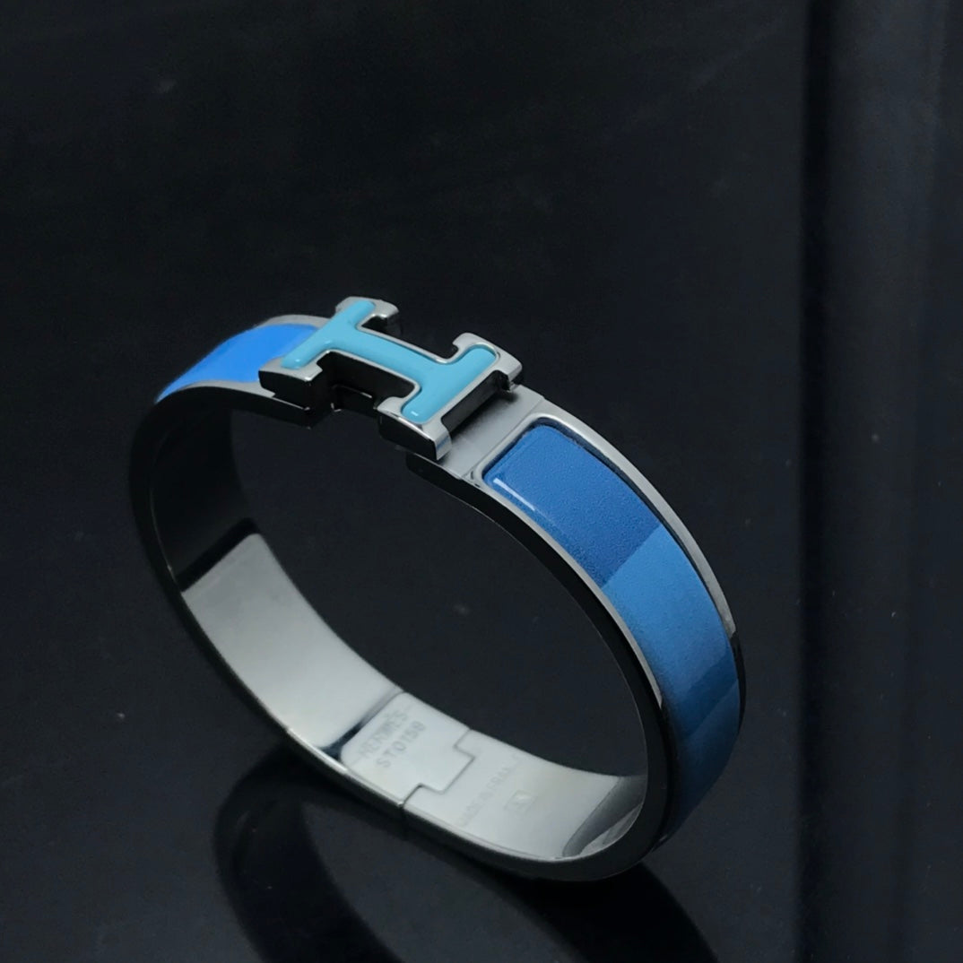 [LuckyStar]H ARMBAND BLAUER REGENBOGEN KERAMIK