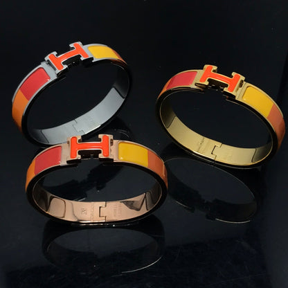 [LuckyStar]H ARMBAND ORANGE REGENBOGEN KERAMIK