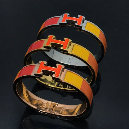 [LuckyStar]H ARMBAND ORANGE REGENBOGEN KERAMIK