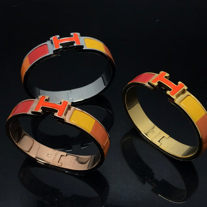 [LuckyStar]H ARMBAND ORANGE REGENBOGEN KERAMIK