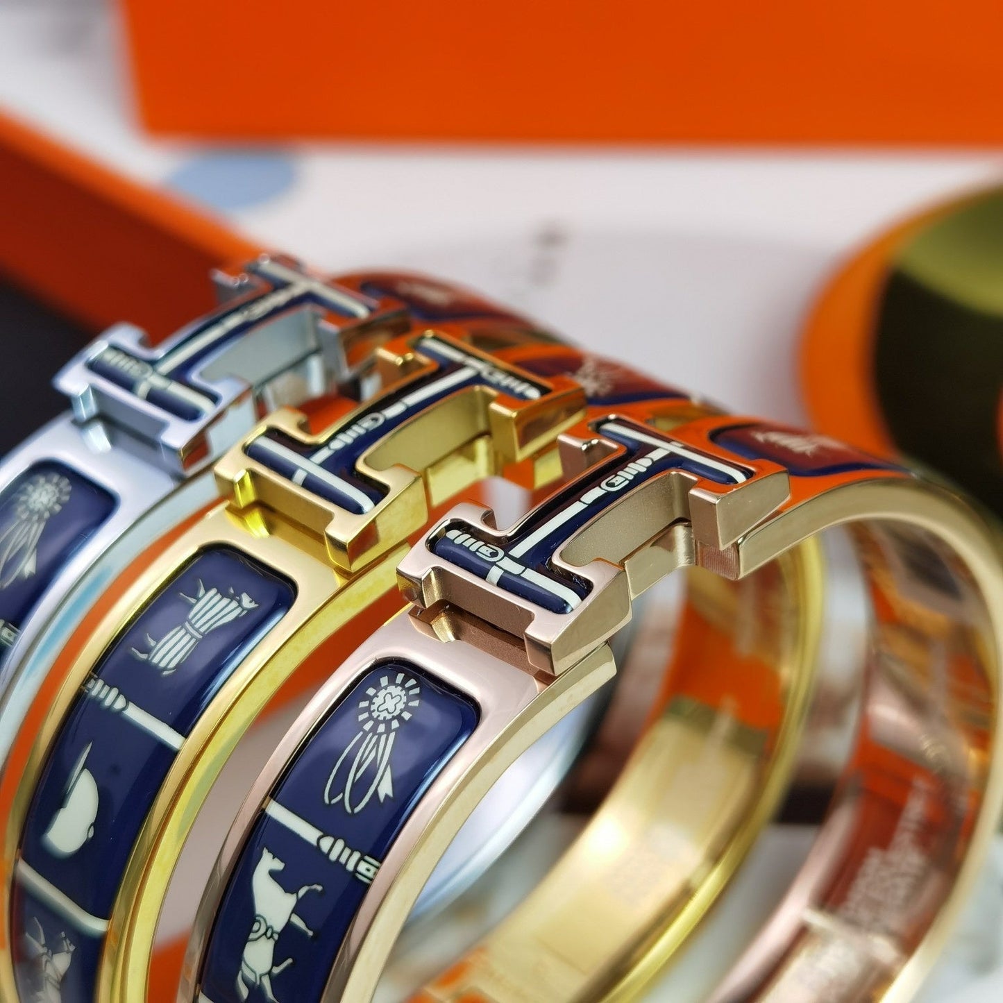 [LuckyStar]H COUVERTURES DUNKELBLAUES ARMBAND