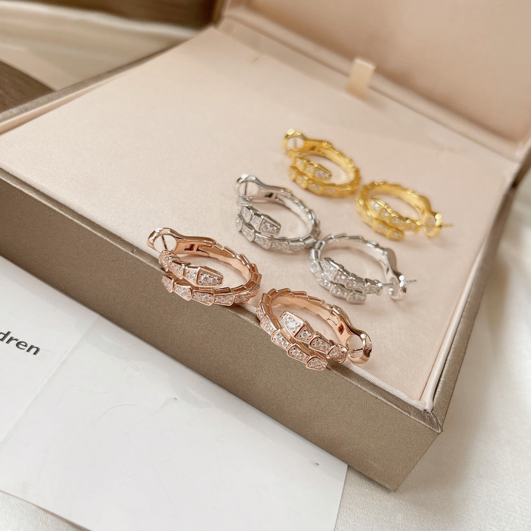 [LuckyStar]SERPENTI OHRRINGE DIAMANT