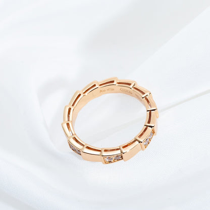 [LuckyStar]SERPENTI RING ROTGOLD 3MM