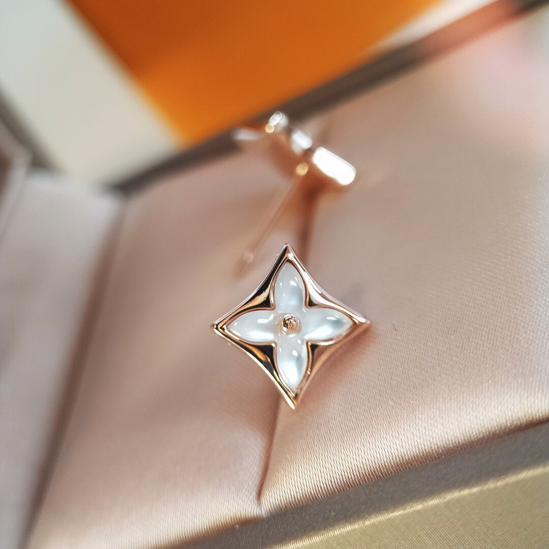 [LuckyStar] STERNMOP ROSA GOLD OHRRINGE