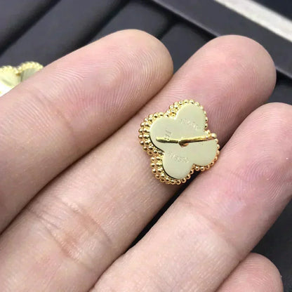 [LuckyStar]CLOVER MINI 9,5MM LASER OHRRINGE